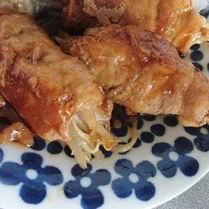 簡単肉巻き！醤油みりん砂糖で！冷蔵庫にある野菜で♪